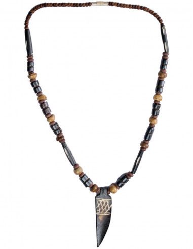 collar-hippie-hombre-mujer-etnico-boho-marron