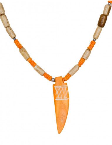 colgante-hueso-naranja-hombre-playa