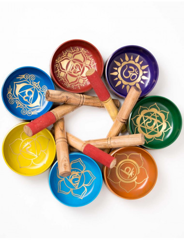7 Chakras Crown Bowl