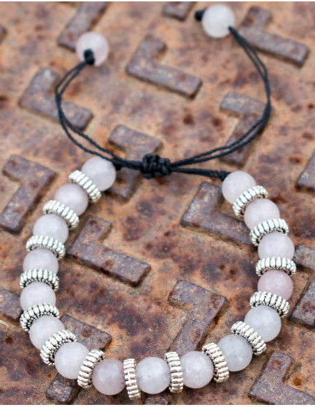 pulsera-piedra-mineral-cuarzo-rosa