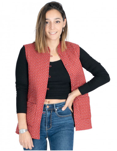 chaleco-reversible-ceñido-rojo-hippie-chic