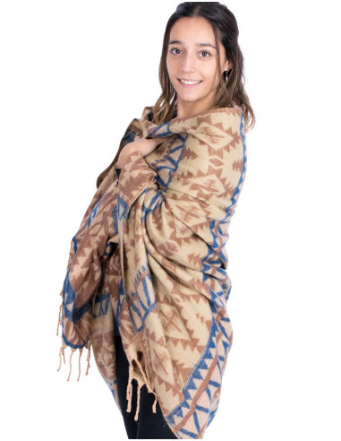 Cotton wool pashmina