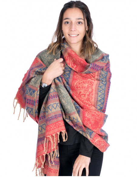 Cotton wool pashmina