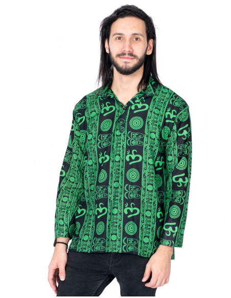 Green Man Shirt