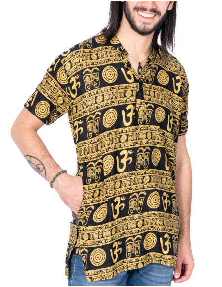 Yellow Hippie Shirt