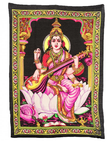 Tapestry of the Goddess Saraswati