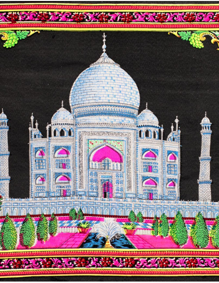 Hindu Taj Mahal Tapestry