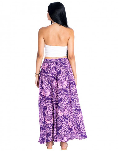 falda-larga-abotonada-hippie-chic-morada