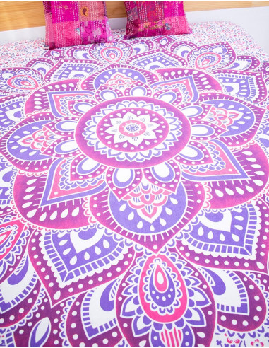 bedcover-king-size-mandala morado