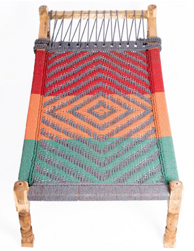 Indian Wooden Garden Lounge Chair | Unique...