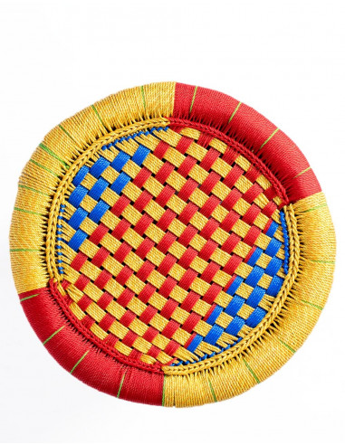 Handwoven Bamboo Stool - Exclusive Indian...