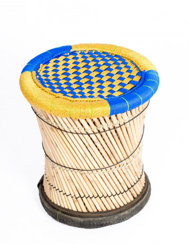 taburete-originario-india-original-azul-amarillo