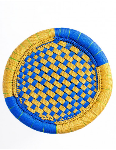 taburete-artesanal-india-azul-amarillo
