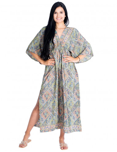 vestido-largo-seda-mangas-amplias