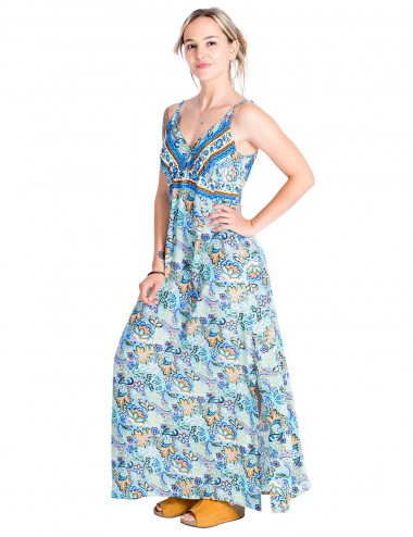 vestido-largo-tubo-seda-celeste