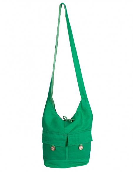 Shoulder bag in assorted solid colors