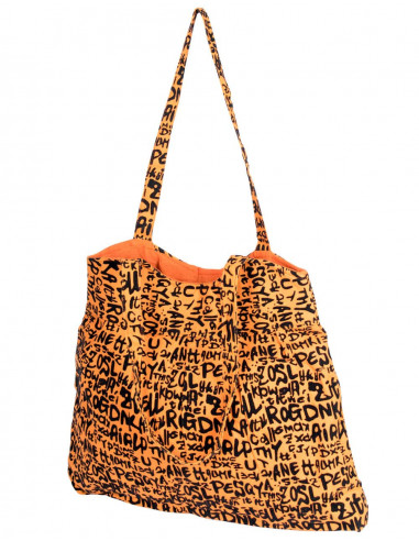 bolso-mediano-naranja-inscripciones-negro
