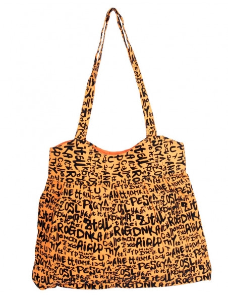 Orange Letter Bag