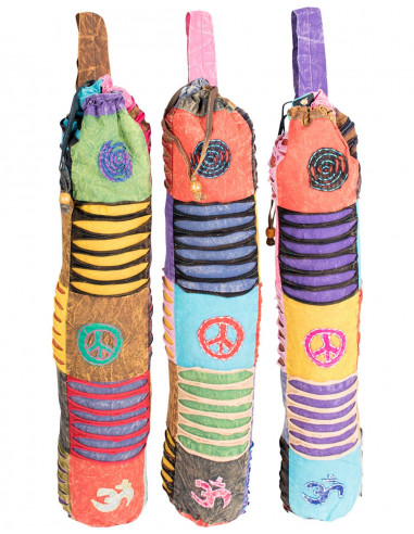 Multicolored Yoga Bag