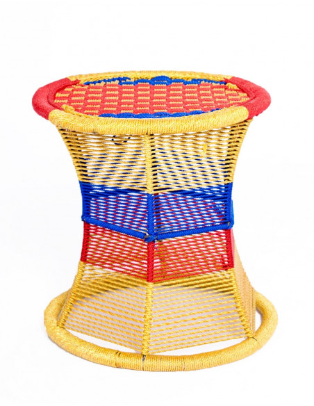 RMU0004A - Woven Metal Stool