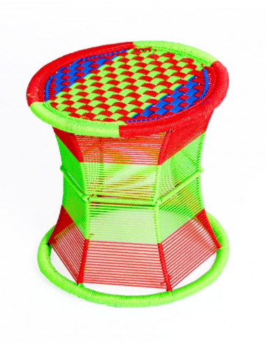 RMU0004B - Woven Metal Stool