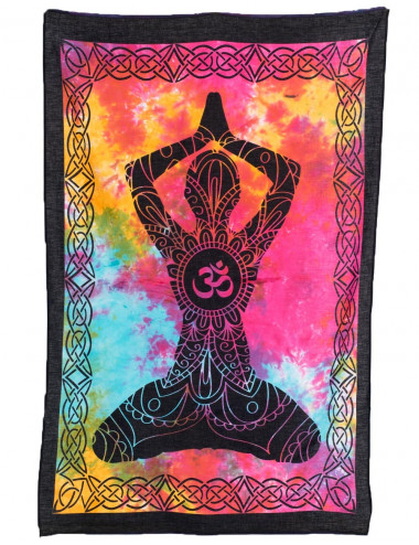 Batik Meditation Tapestry