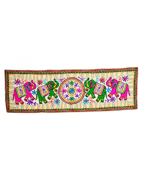 copy of RTZ0101 - Embroidered Tapestry 2 Elephants