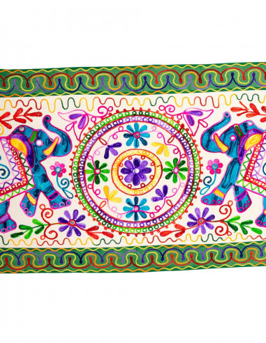 4 Elephants Wall Tapestry