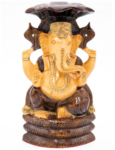 Bicolor Ganesha Statue