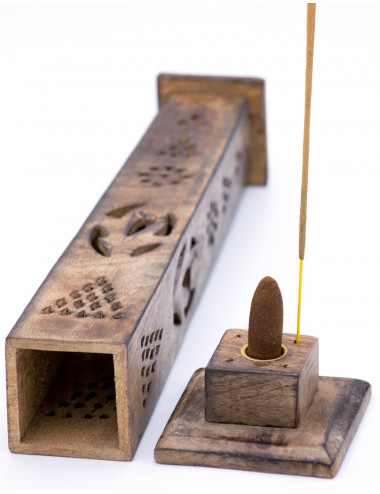 Rustic Vertical Incense Burner