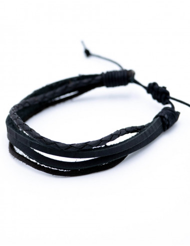Black Multiple Bracelet