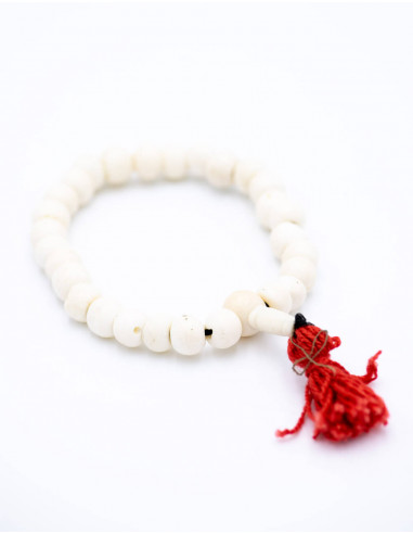 White Mala Bracelet