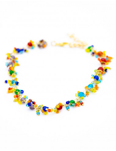 Multicolored Anklet