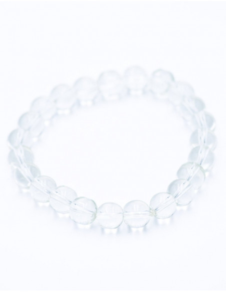 Crystal Quartz Elastic Bracelet
