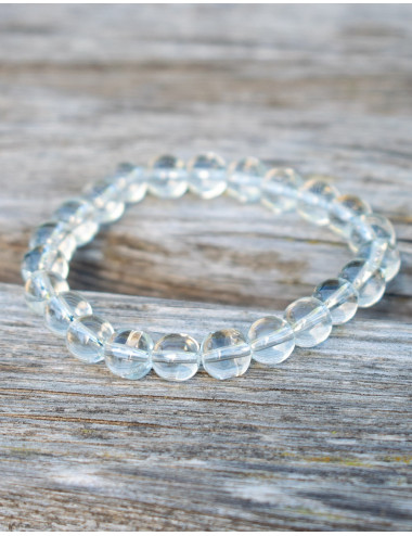 Crystal Quartz Elastic Bracelet