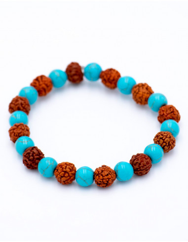 pulsera-piedra-mineral-turquesa-y-rudraksha