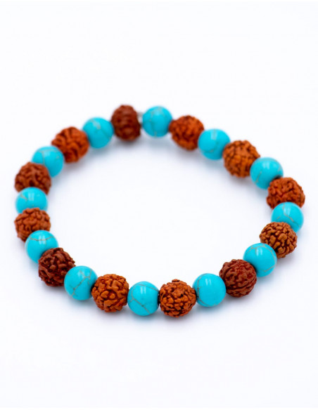 pulsera-piedra-mineral-turquesa-y-rudraksha