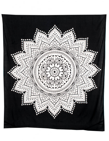 tapiz-etnico-algodon-mandala-blanco-fondo-negro