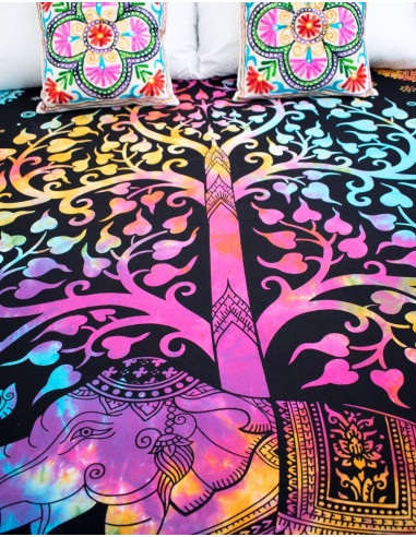 Elephant and Tree Quilt