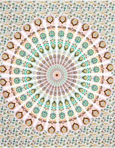 Mandala double quilt