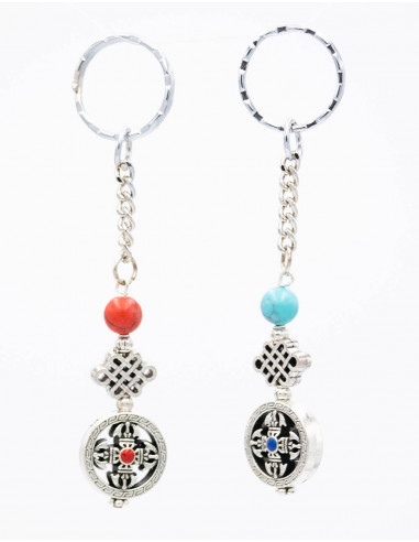 Tibetan Dharma Keychain