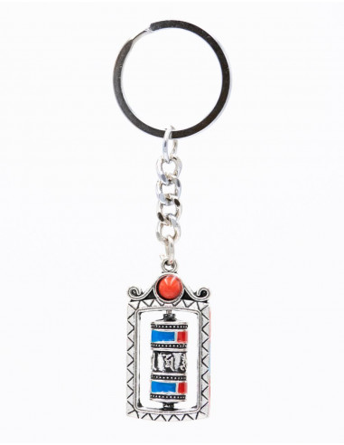 Tibetan Buddhist prayer wheel