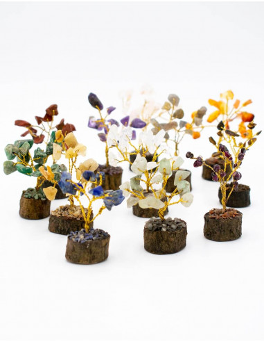 Pack 12 Mineral Stone Trees