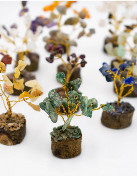 Pack 12 Mineral Stone Trees