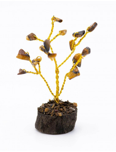Tiger Eye Mineral Tree