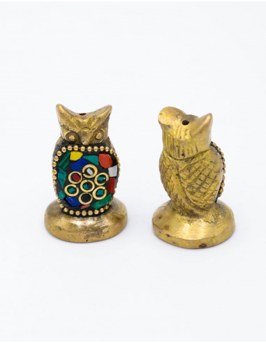 lechuza-pequeña-colores-estatua-pequeña