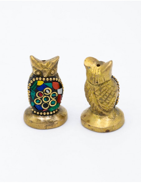 lechuza-pequeña-colores-estatua-pequeña