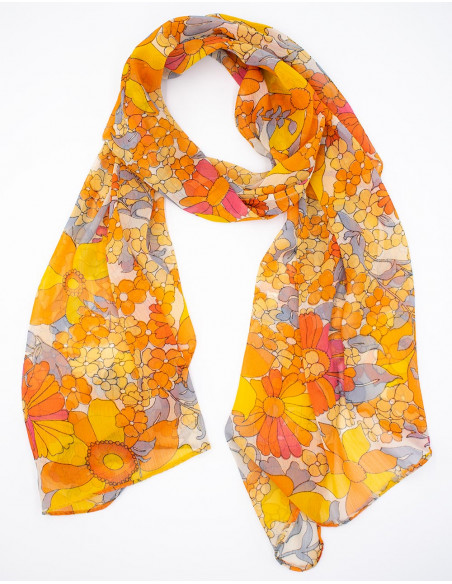 Translucent scarf