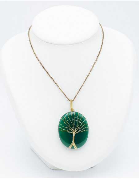 Pendant Stone with Tree