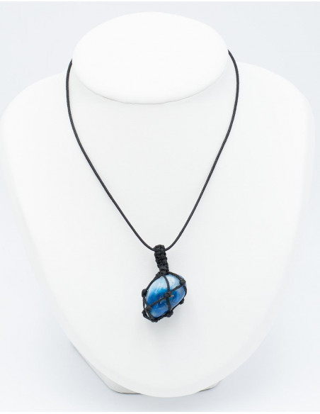 Macrame Stone Pendant